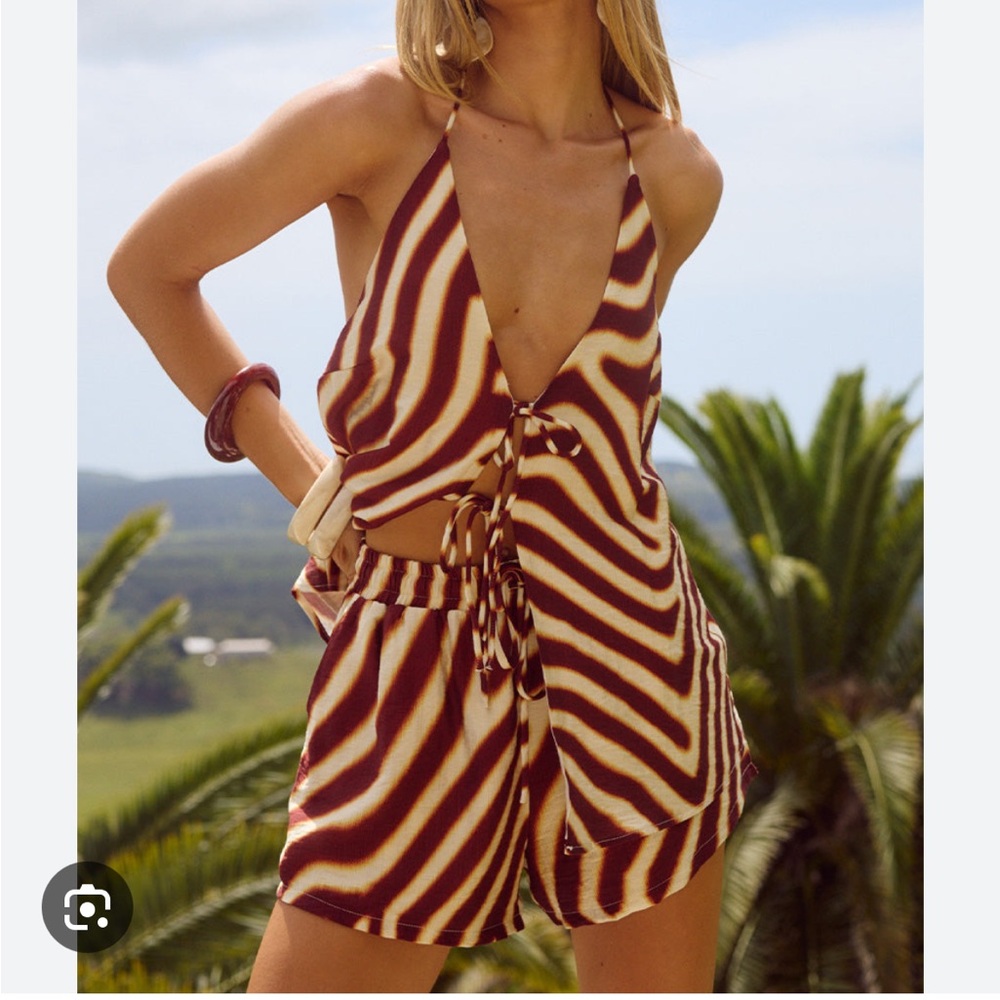 Runaway The Label Octavia Short Set - Monte Chocolate